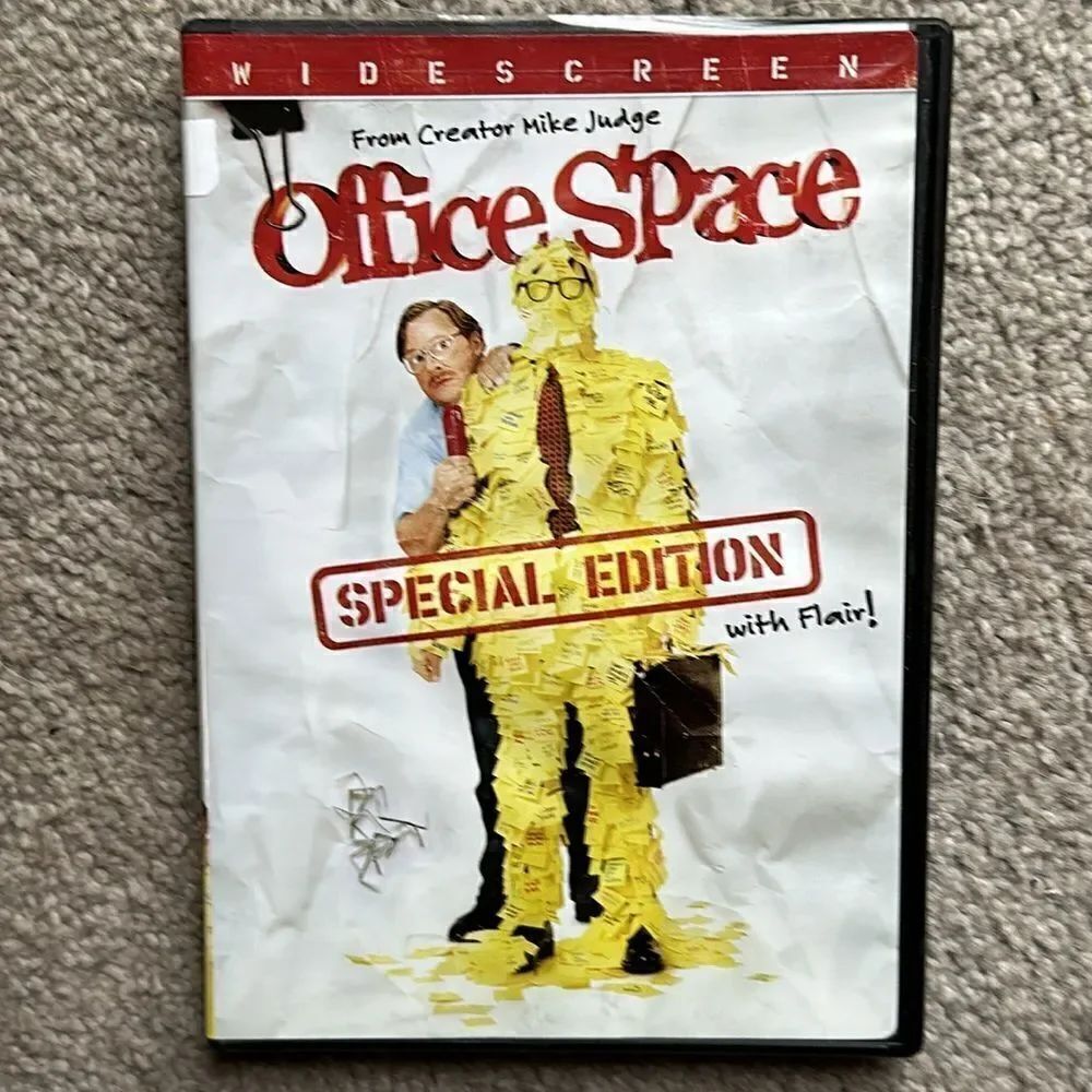 “Office Space” Widescreen Edition DVD